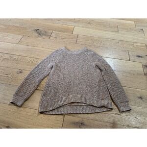 Madewell Womens Size S Speckled‎ Knit Crewneck Sweater Pullover Long Sleeve